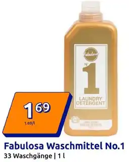 Action Fabulosa Waschmittel No.1 Angebot