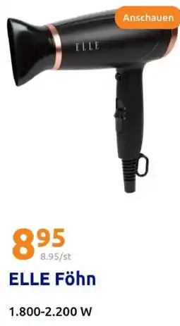 Action ELLE Föhn Angebot