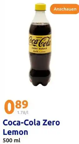 Action Coca-Cola Zero Lemon Angebot
