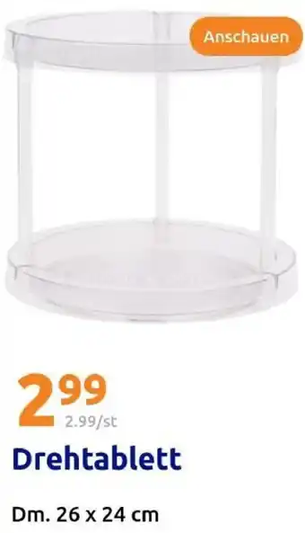 Action Drehtablett Angebot