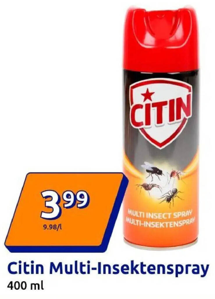 Citin Multi-Insektenspray 400 ml Angebot bei Action