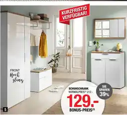 Hofmeister Garderobenprogramm Angebot