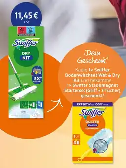 dm drogerie Swiffer dry kit Angebot