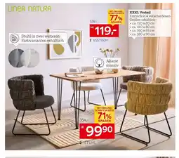 XXXLutz Linea natura esstisch oder stuhl Angebot
