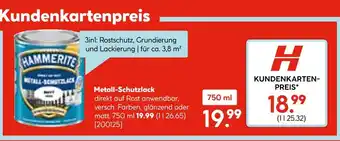 Hellweg Hammerite metall-schutzlack Angebot