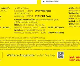 XXXLutz Novel reisekoffer Angebot