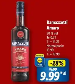 Lidl Ramazzotti amaro Angebot