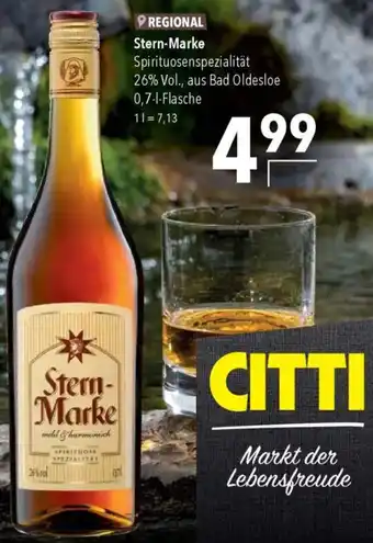 CITTI Markt Stern-Marke Angebot