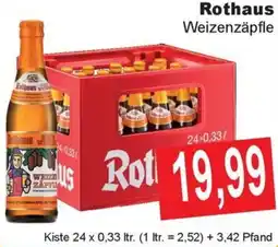 Getränke Göbel Rothaus Weizenzäpfle Angebot