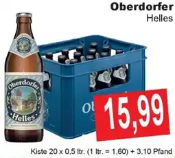 Getränke Göbel Oberdorfer Helles Angebot