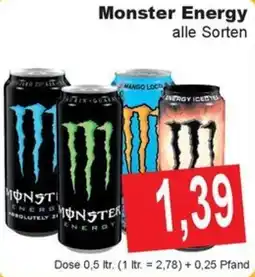 Getränke Göbel Monster Energy Angebot