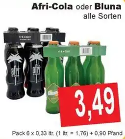 Getränke Göbel Afri-Cola oder Bluna Angebot