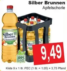 Getränke Göbel Silber Brunnen Apfelschorle Angebot