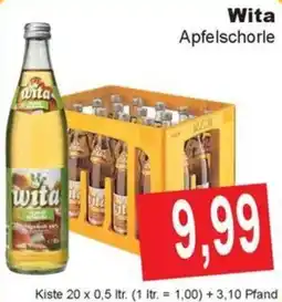 Getränke Göbel Wita Apfelschorle Angebot