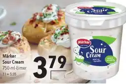 CITTI Markt Märker Sour Cream Angebot