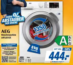 Expert Bening AEG Waschmaschine L6FL831EX Angebot