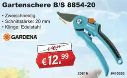 Stabilo Fachmarkt GARDENA Gartenschere B/S 8854-20 Angebot