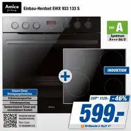 Expert Bening Amica Einbau-Herdset EHIX 933 133 S Angebot