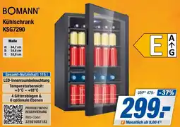Expert Bening BOMANN Kühlschrank KSG7290 Angebot
