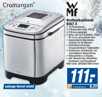 HEM Expert Cromargan Brotbackautomat Kult X Angebot