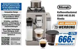 Expert Bening DeLonghi Kaffeevollautomat EXAM 440.55.BG Rivelia Angebot