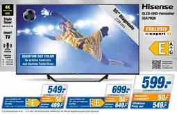 Expert Bening Hisense OLED-UHD-Fernseher 55A79QN Angebot