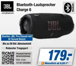 Expert Bening JBL Bluetooth-Lautsprecher Charge 6 Angebot