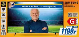 Expert Bening SAMSUNG UHD-Fernseher GU85DU8079UXZG Angebot
