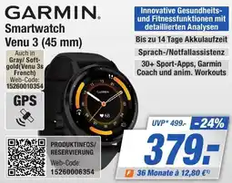 Expert Bening GARMIN Smartwatch Venu 3 (45 mm) Angebot