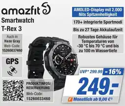 Expert Bening amazfit Smartwatch T-Rex 3 Angebot