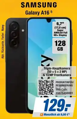 Expert Bening SAMSUNG Galaxy A16 Angebot