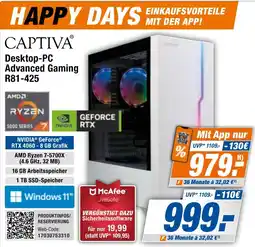 Expert Bening CAPTIVA Desktop-PC Advanced Gaming R81-425 Angebot