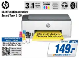 Expert Bening hp Multifunktionsdrucker Smart Tank 5105 Angebot