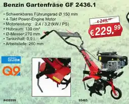 Stabilo Fachmarkt Güde Benzin Gartenfräse GF 2436.1 Angebot