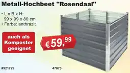 Stabilo Fachmarkt Metall-Hochbeet "Rosendaal" Angebot