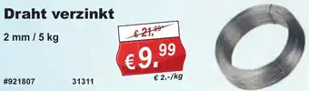Stabilo Fachmarkt Draht verzinkt Angebot