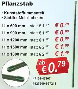 Stabilo Fachmarkt Pflanzstab Angebot