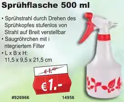 Stabilo Fachmarkt Sprühflasche Angebot