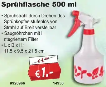 Stabilo Fachmarkt Sprühflasche Angebot