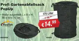 Stabilo Fachmarkt KesTek Profi Gartenabfallsack PopUp Angebot