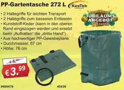 Stabilo Fachmarkt KesTek PP-Gartentasche 272 L Angebot