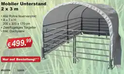 Stabilo Fachmarkt Mobiler Unterstand Angebot
