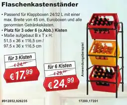 Stabilo Fachmarkt Flaschenkastenständer Angebot