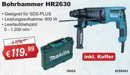 Stabilo Fachmarkt Makita Bohrhammer HR2630 Angebot