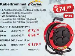 Stabilo Fachmarkt KesTek Kabeltrommel Angebot