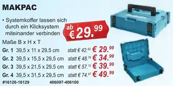 Stabilo Fachmarkt MAKPAC Angebot