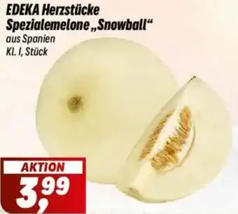 Simmel EDEKA Herzstücke Spezialemelone ,,Snowball" Angebot