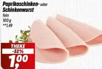 Simmel Paprikaschinken- oder Schinkenwurst Angebot