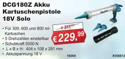 Stabilo Fachmarkt Makita DCG180Z Akku Kartuschenpistole 18V Solo Angebot