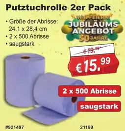 Stabilo Fachmarkt Putztuchrolle 2er Pack Angebot